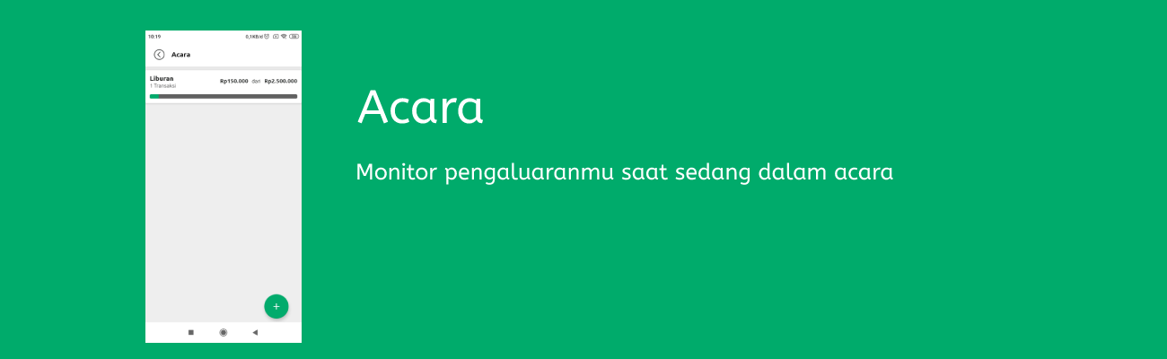 Pencatatan pengeluaran saat sedang liburan